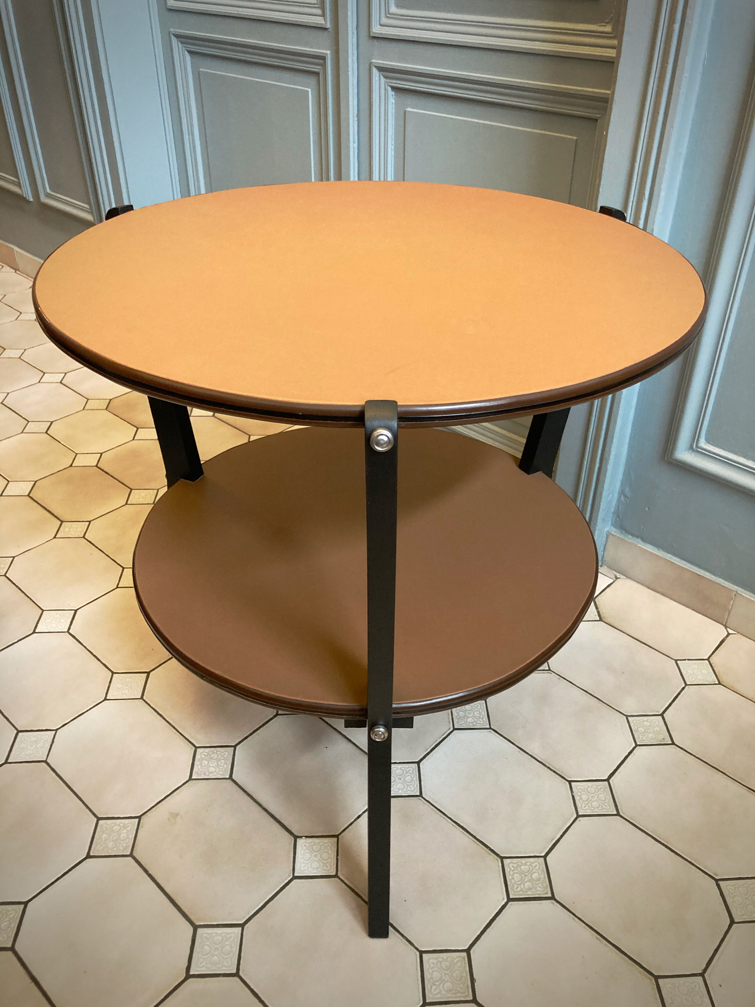 Gueridon tripod Art-Deco