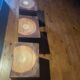 Dining table and 3 Ripples stools by Toyo Ito.