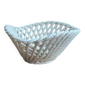 Braided ceramic bowl