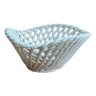 Braided ceramic bowl