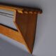 Porte-manteau moderniste hollandais en chêne. années 1930