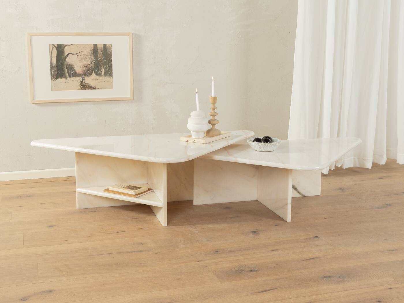 1960s Marble coffee table