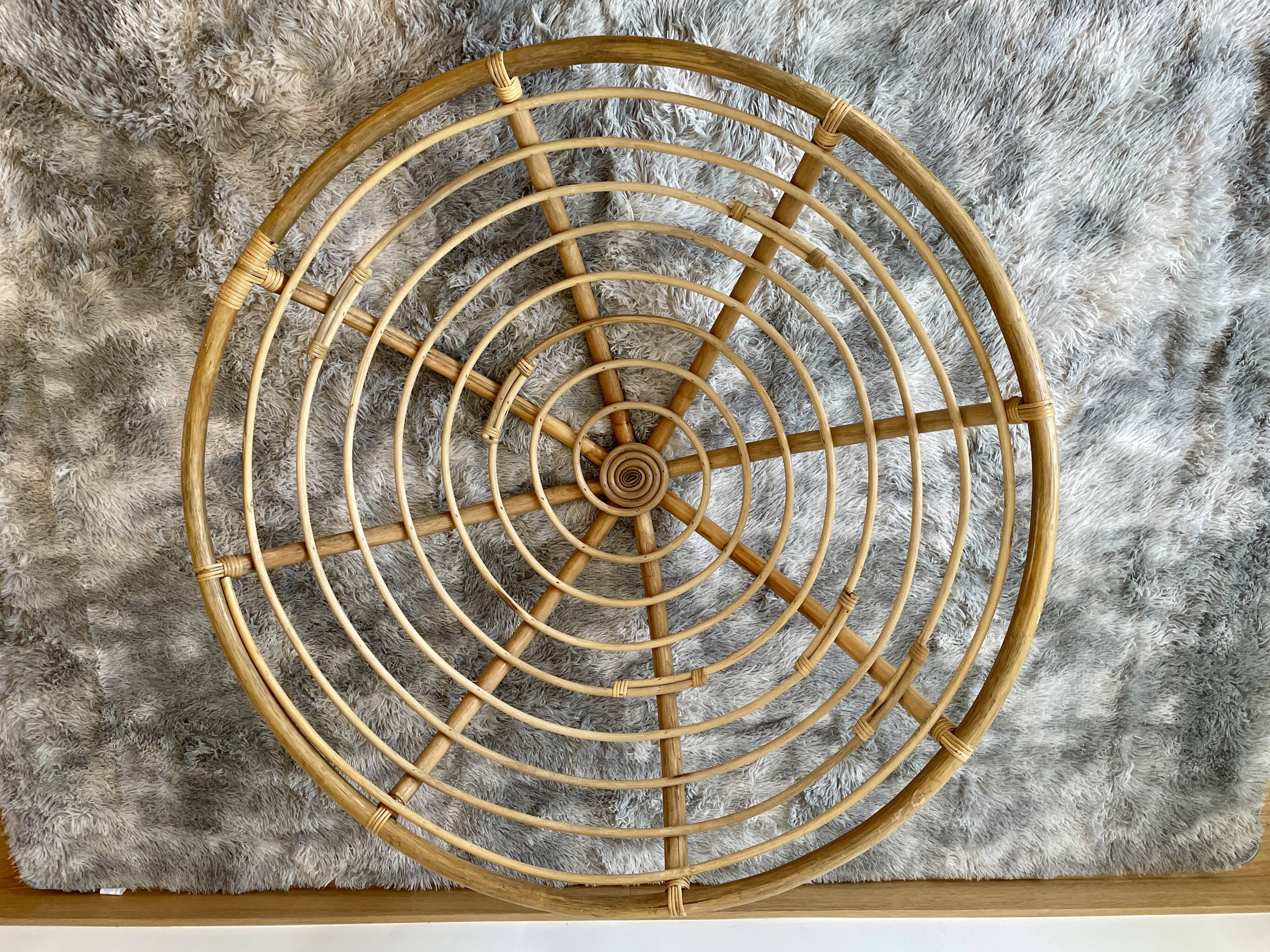 Papasan armchair or rattan loveseat