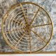 Fauteuil papasan ou loveuse en rotin
