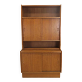 Teak bookshelf with storage unit, 1960s