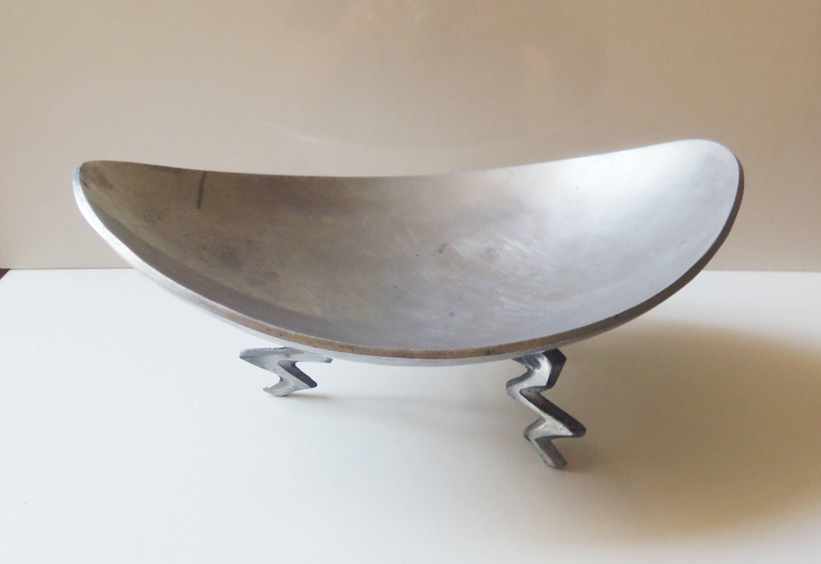 Vintage Aluminium Ashtray Bowl