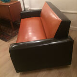 Sofa bed in skai 1950