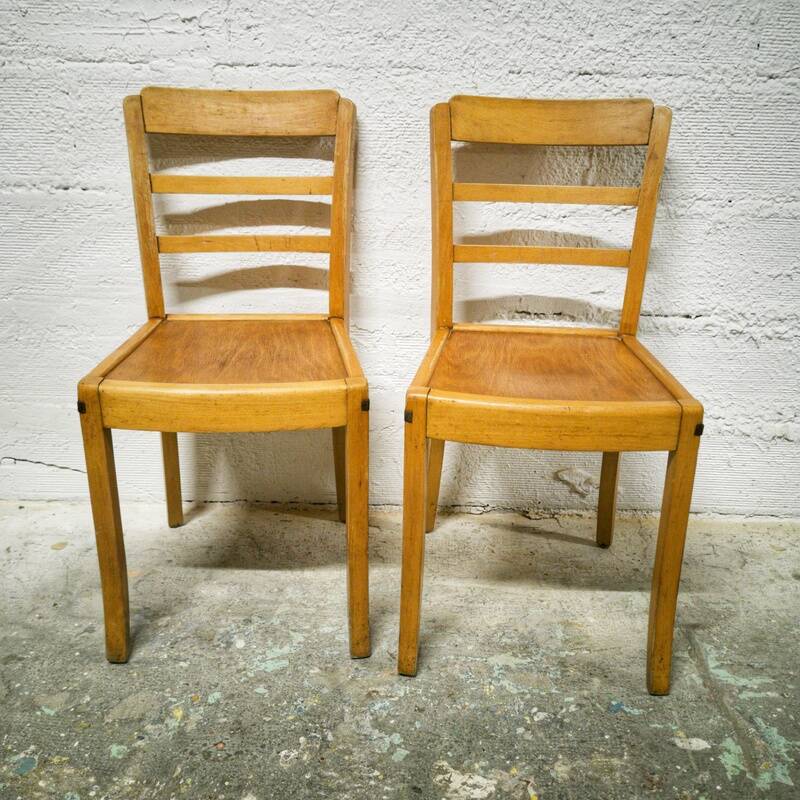 Pair of Luterma Monobloc chairs