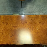 Sideboard in elm and brass burr Willy Rizzo