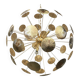 Brass chandelier