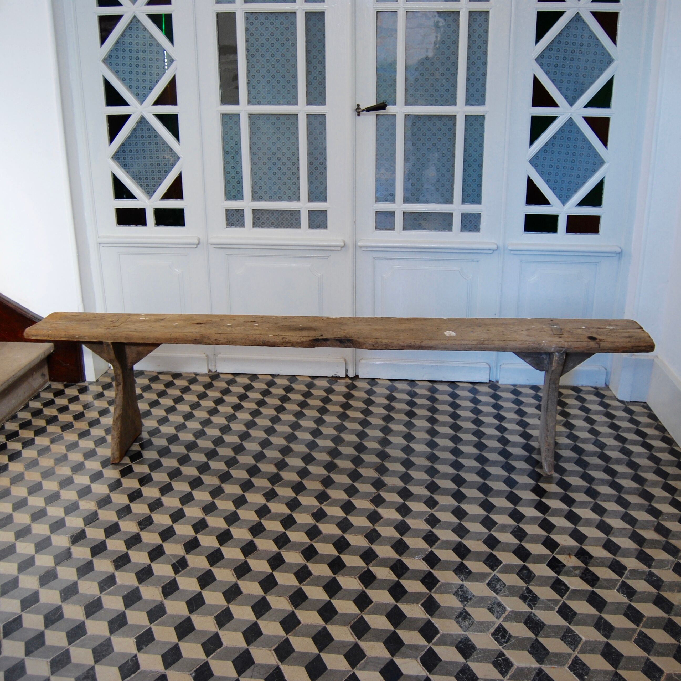 Former farm bench