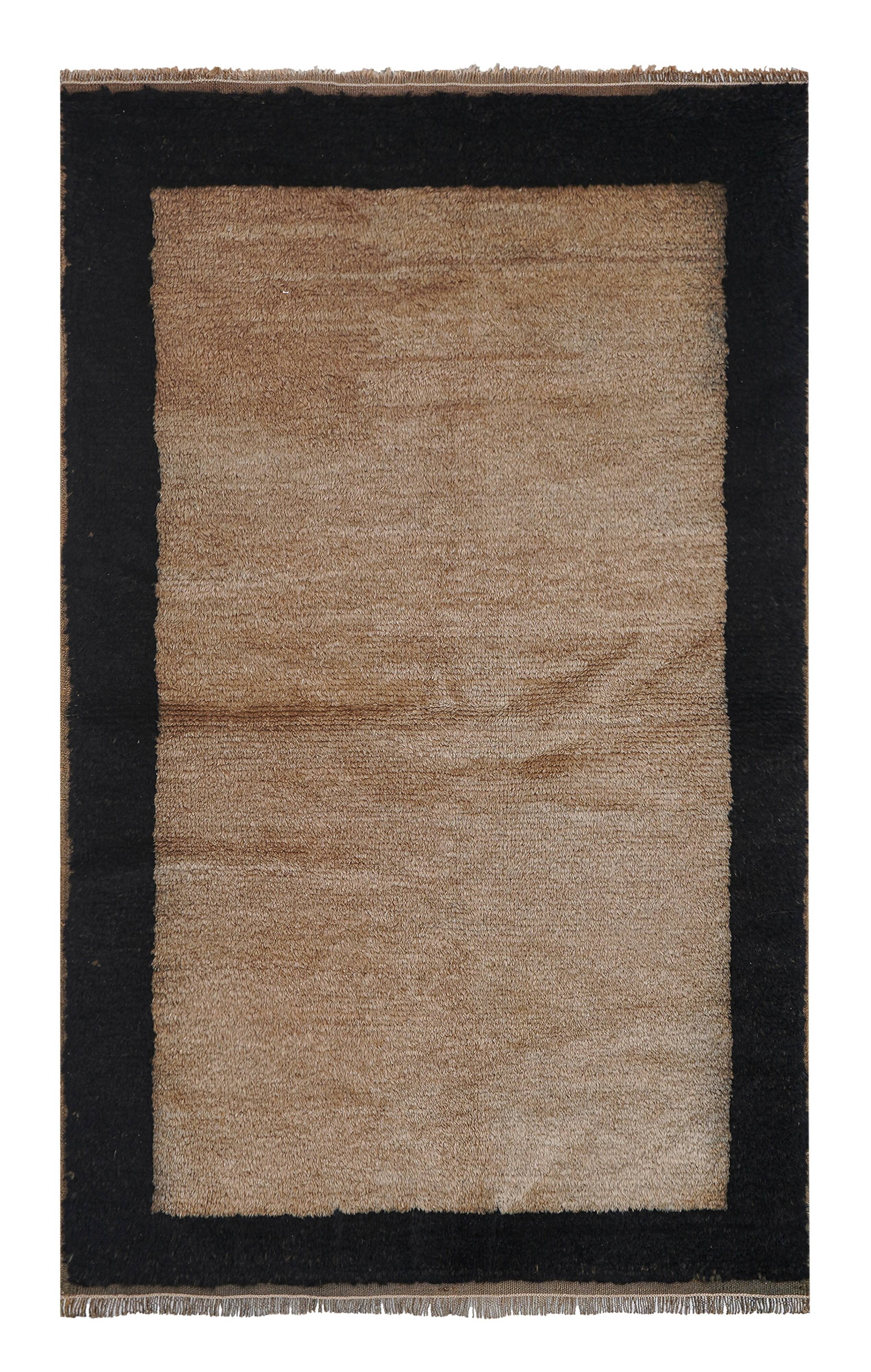 Vintage Turkish Oushak Handwoven Rug 80x140 cm