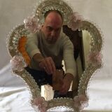 Table mirror Murano 36x30cm