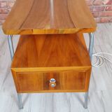 Renovated Office Floor Lamp with Table, Type LG-01, Poland 1950s