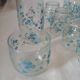 Set of Arcoroc glasses model Myosotis, Veronica.