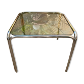 Table basse bout de canapé vintage 1970