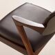 Kai Kristiansen rosewood chair  #42 in aniline leather, 1960s