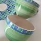 Portuguese tea service hand-painted ceramic