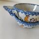 5 mini earthenware bowls from Charolles decorated with a village and rooster.