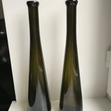 Vintage soliflores bottle duo 70s