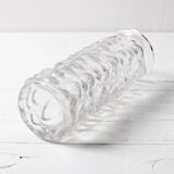 Vintage Stylish Pressed Glass Bubble Vase Designed by Vladislav Urban / 196