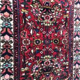 Vintage handmade persian hamadan rug
