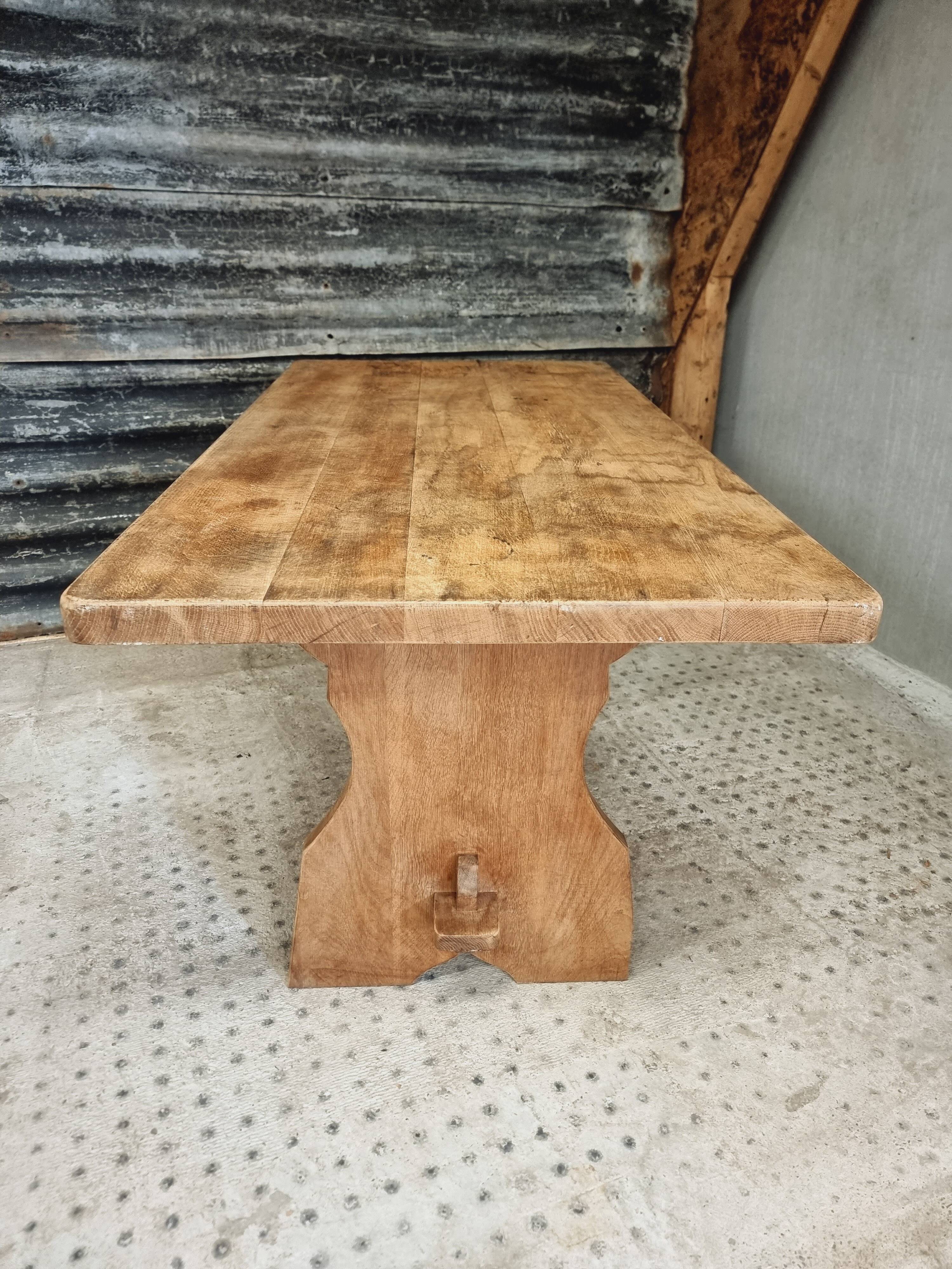 Old oak table dining table monastery table 78 x 160 cm