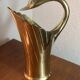 Vase cygne en laiton massif