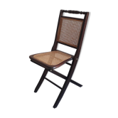 Wooden folding chair