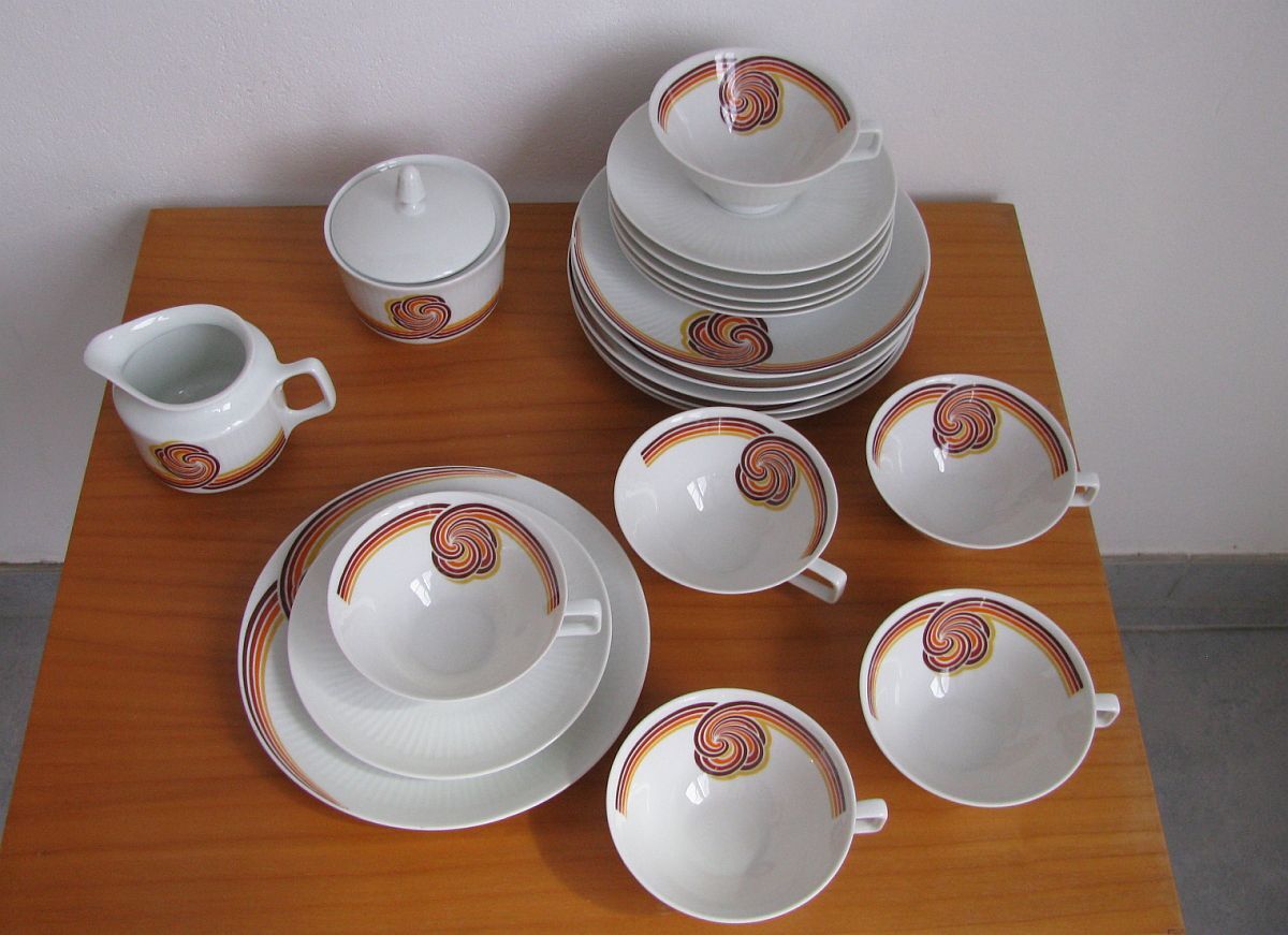 Coffee service from Bareuther Waldsassen Bavaria, 1970s