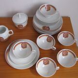 Coffee service from Bareuther Waldsassen Bavaria, 1970s