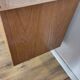 Scandinavian teak and metal sideboard