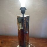 Silver gold designer lamp base
