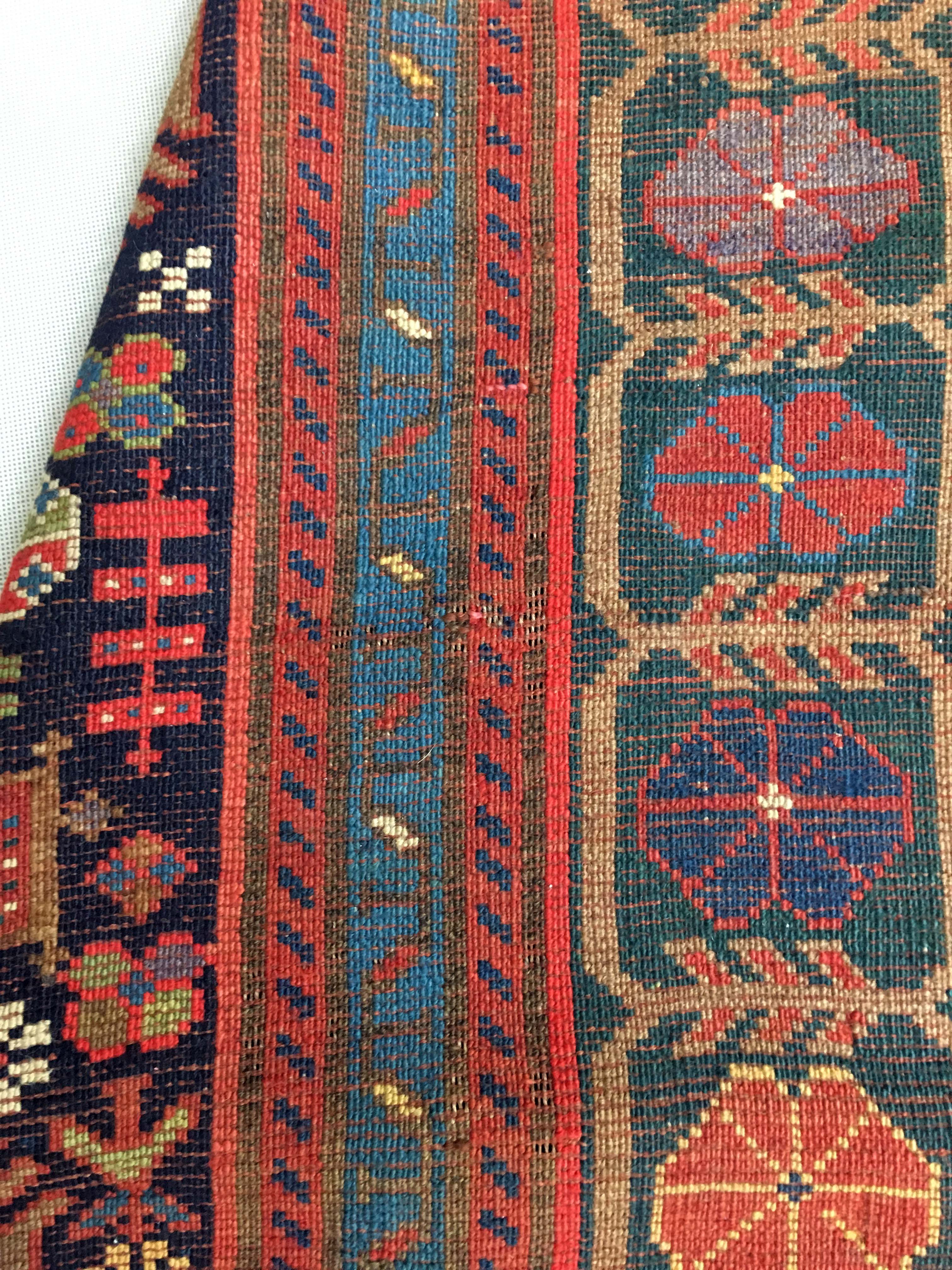 Mat East former Kazak 290 x 160 around 1900