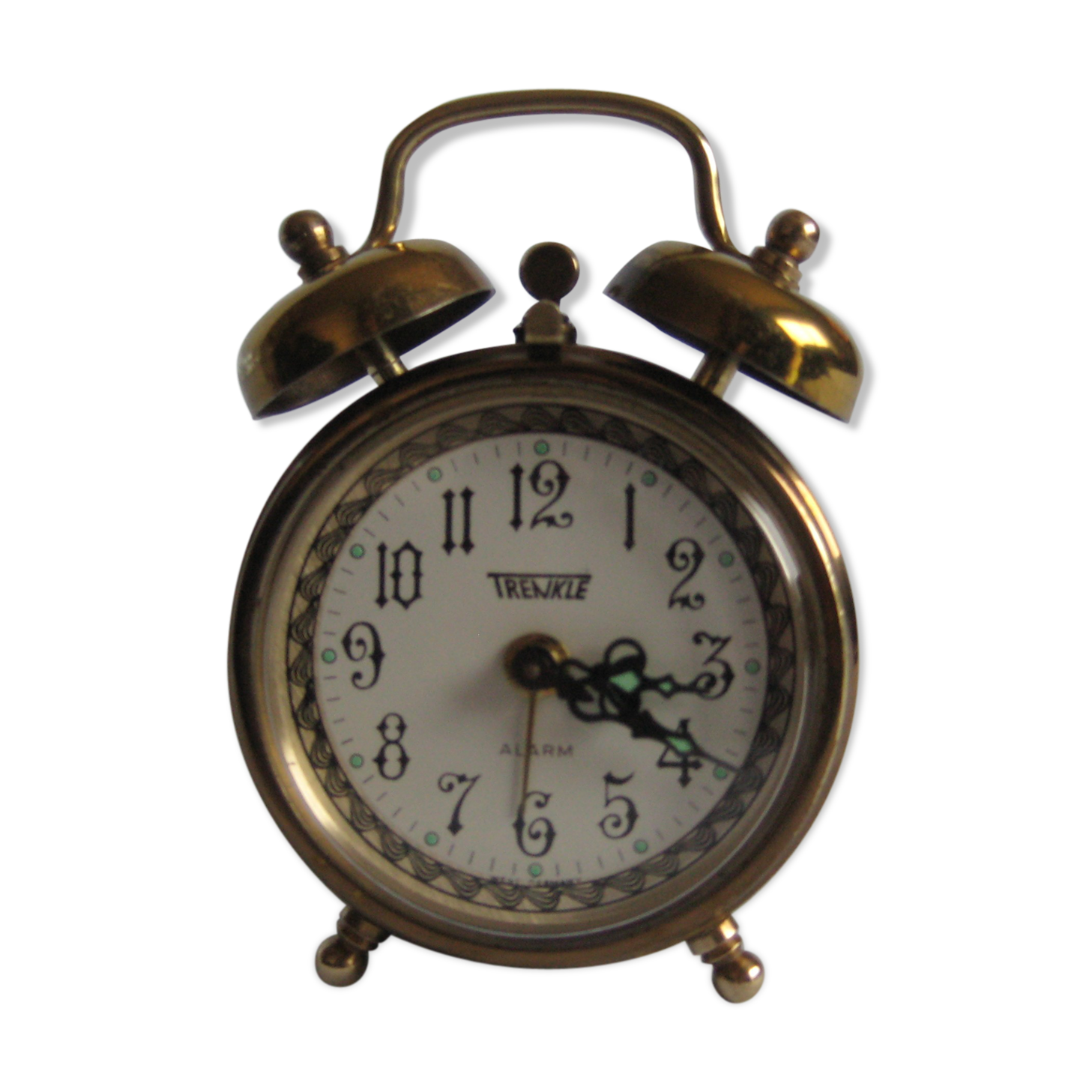Brass trenkel alarm clock