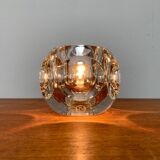 Vintage German glass table lamp by Peill & Putzler.