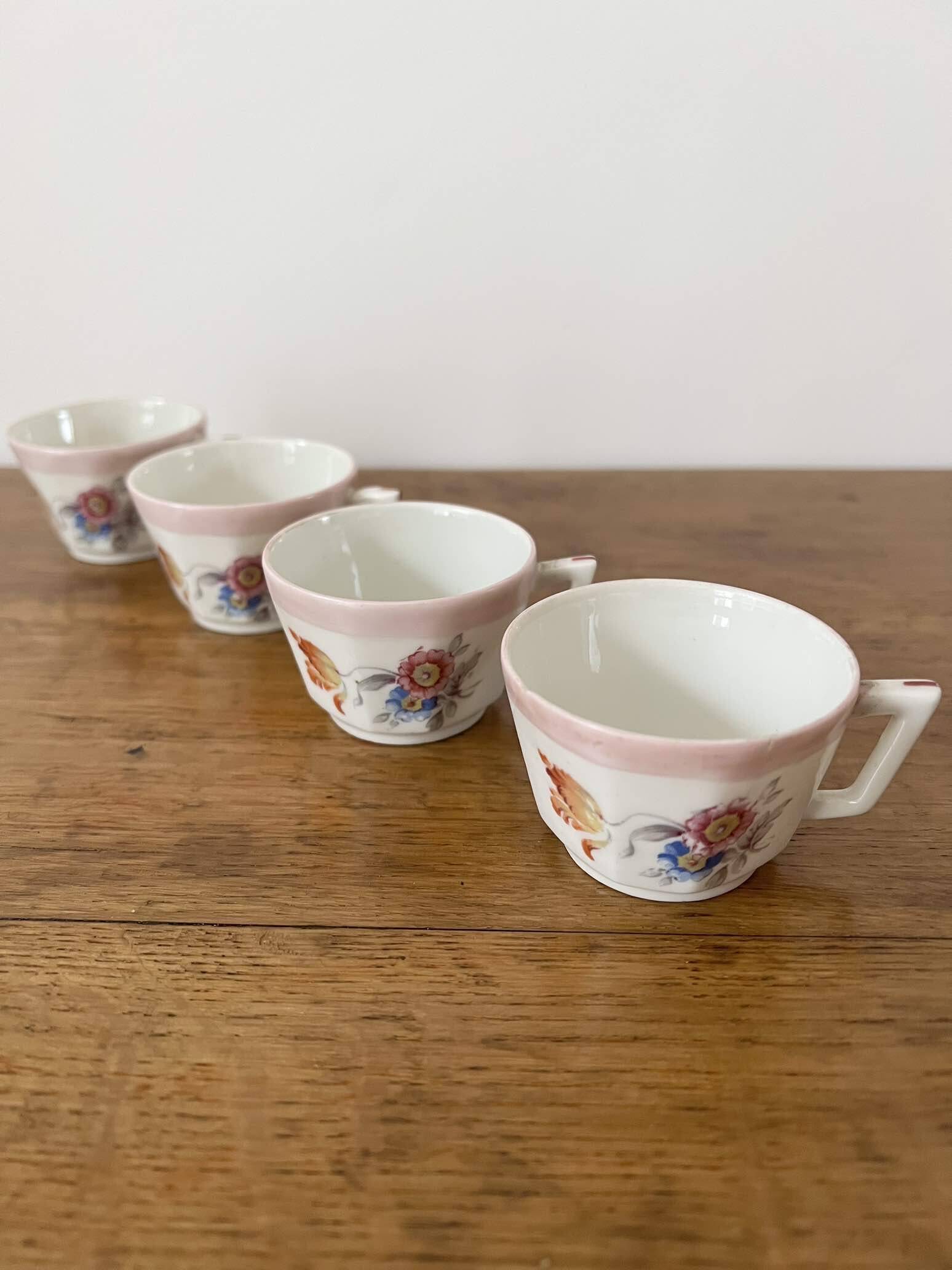Antique Limoges porcelain dinnerette