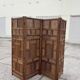 Vintage Indian screen in solid rosewood (Sheesham)