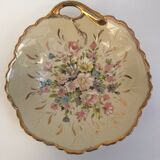 Porcelain fruit cut and vintage enamel