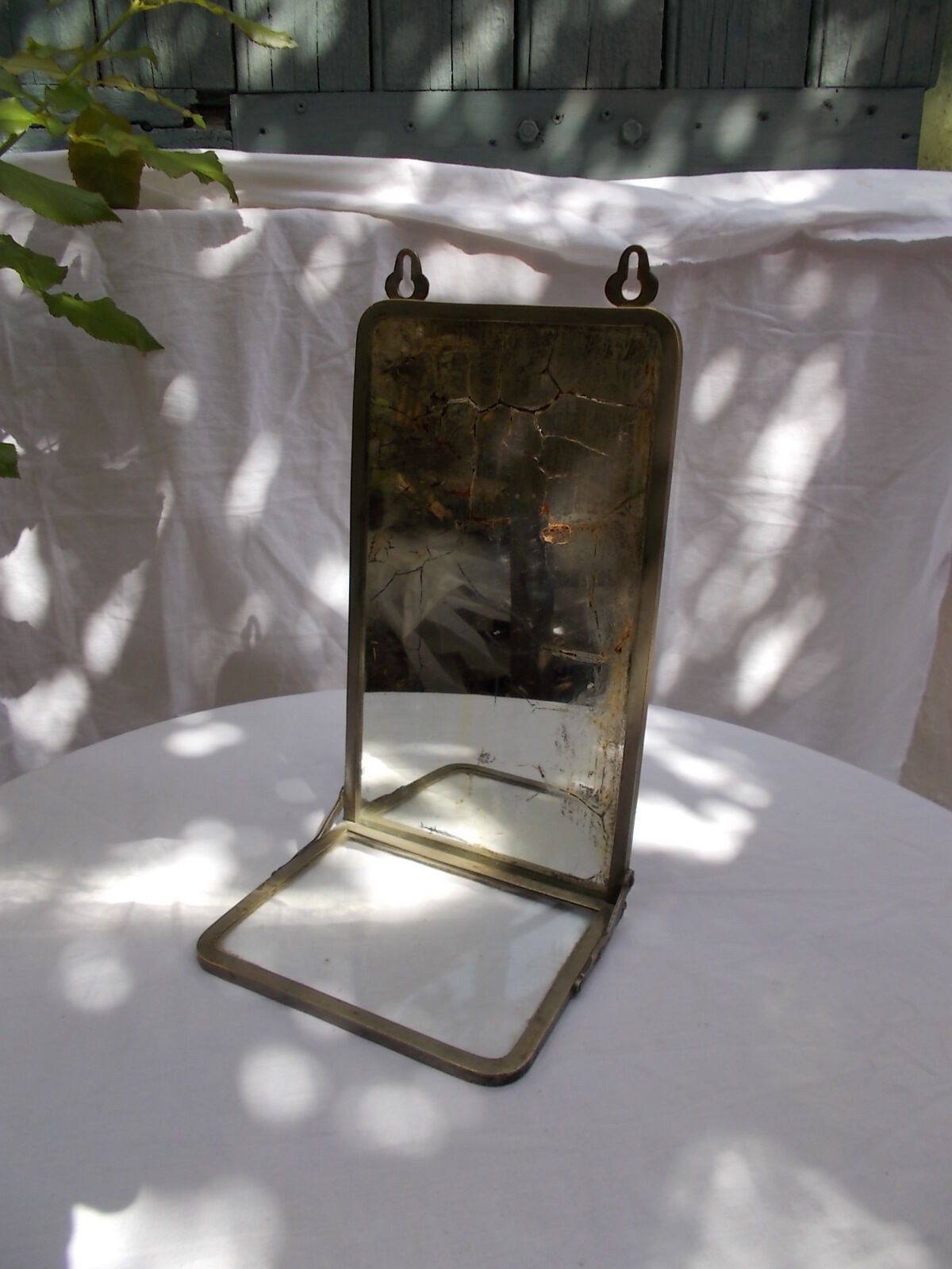 Barber mirror 29 x 15.5 cm