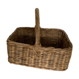 Gran rectangular wicker basket