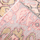 4x6 red turkish vintage rug, 4x6 handmade vintage rug