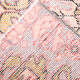 4x6 red turkish vintage rug, 4x6 handmade vintage rug