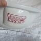 Porcher antique porcelain tilting basin
