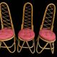 Bamboo Chairs by Dirk Van Sliedrecht for Rohe Noordwolde, 1960.Set of 3