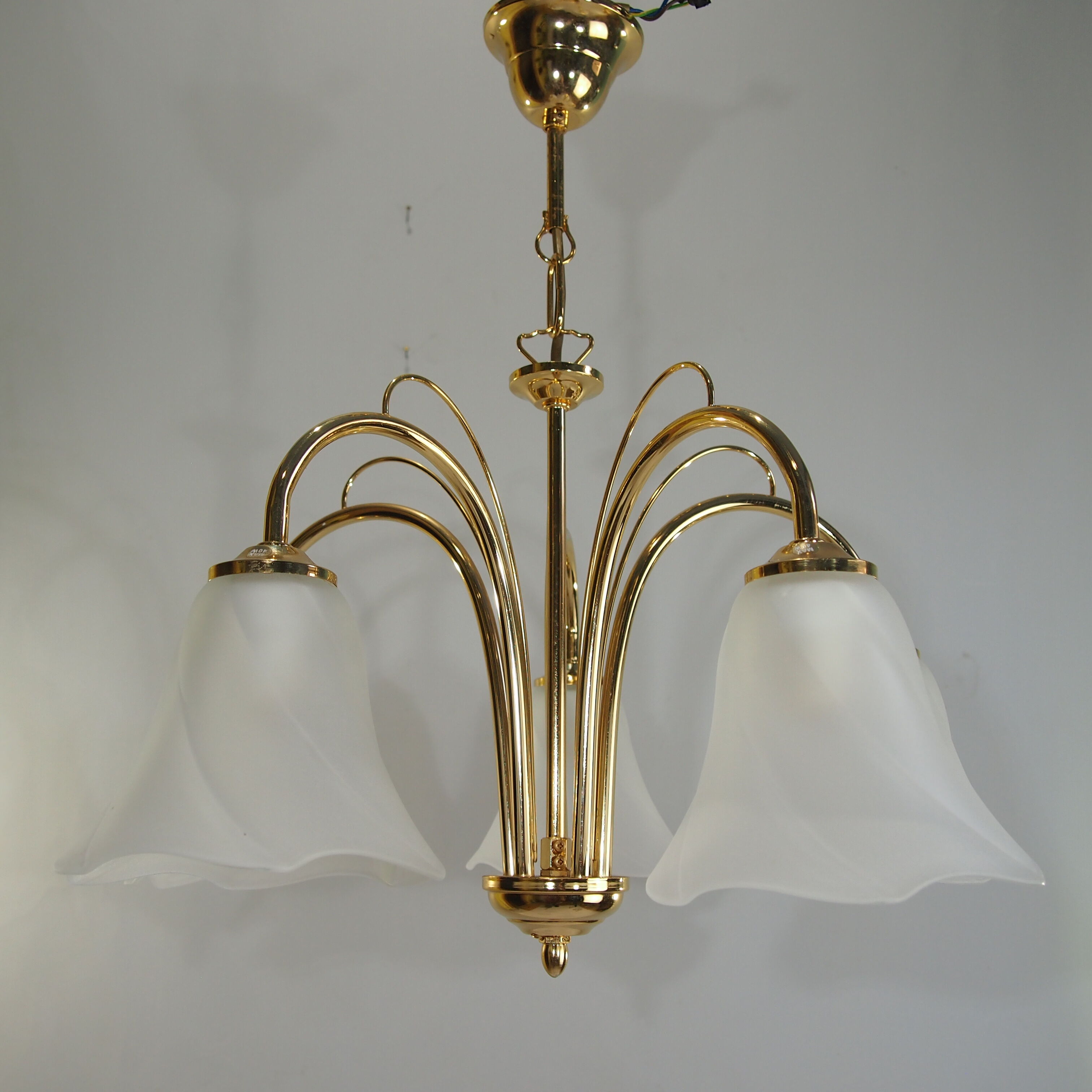 Lustre cinq branches vintage