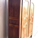 Louis XV marquetry wardrobe, 18th century period.