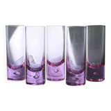 5x Verres Sergio Asti Alexandrite pour Arnolfo di Cambio