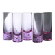 5x Verres Sergio Asti Alexandrite pour Arnolfo di Cambio