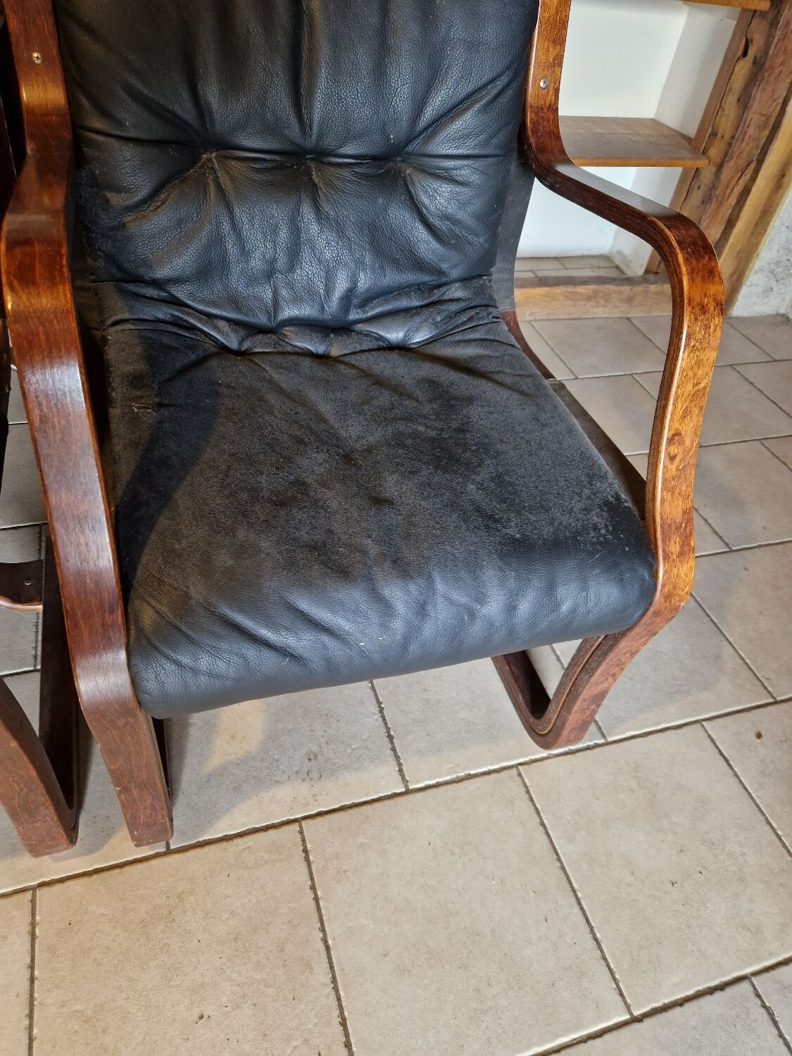 Rare set of 4 vintage design chairs from Finland by Asko.